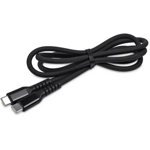 Altitude Barlitt Fast Charge Type-C to Type-C Charging Cable Cable in Jar Black Cable